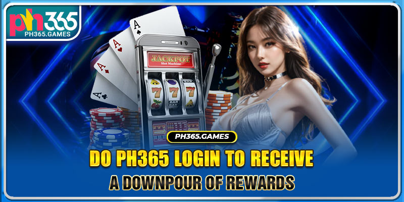 Do Ph365 login to receive a downpour of rewards