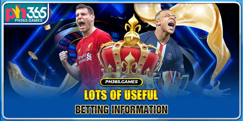 Lots of useful betting information