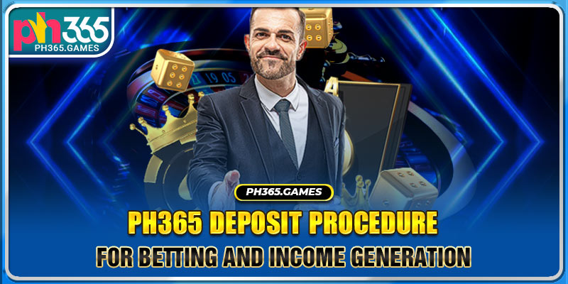 Ph365 deposit procedure for betting and income generation