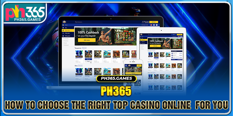 How to choose the right top casino online for you